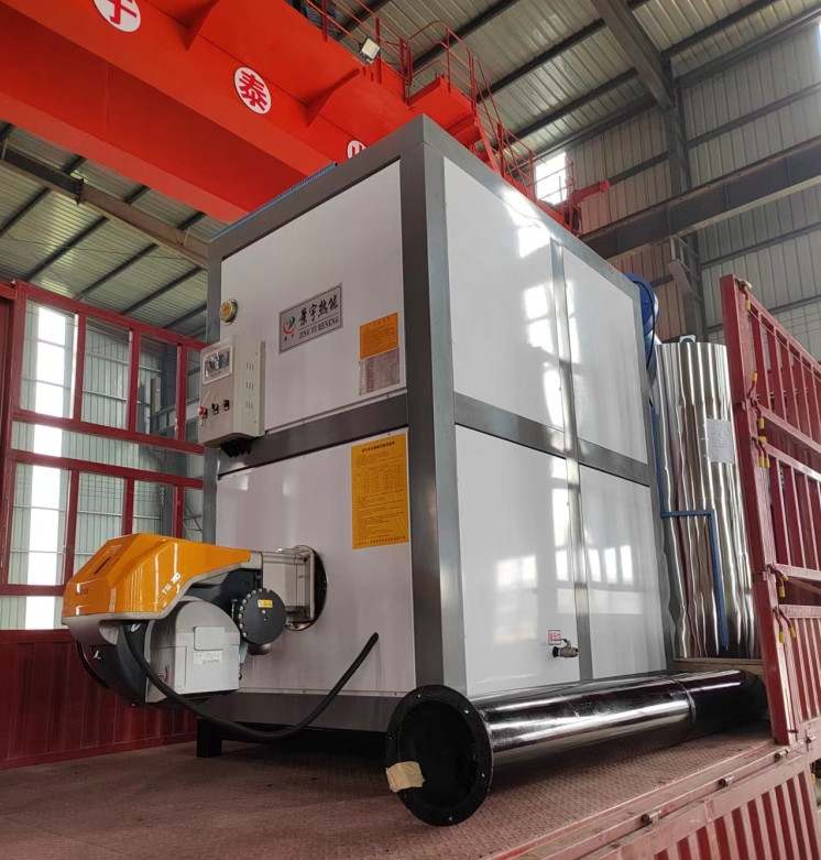 1噸燃氣蒸汽發生器發貨現場